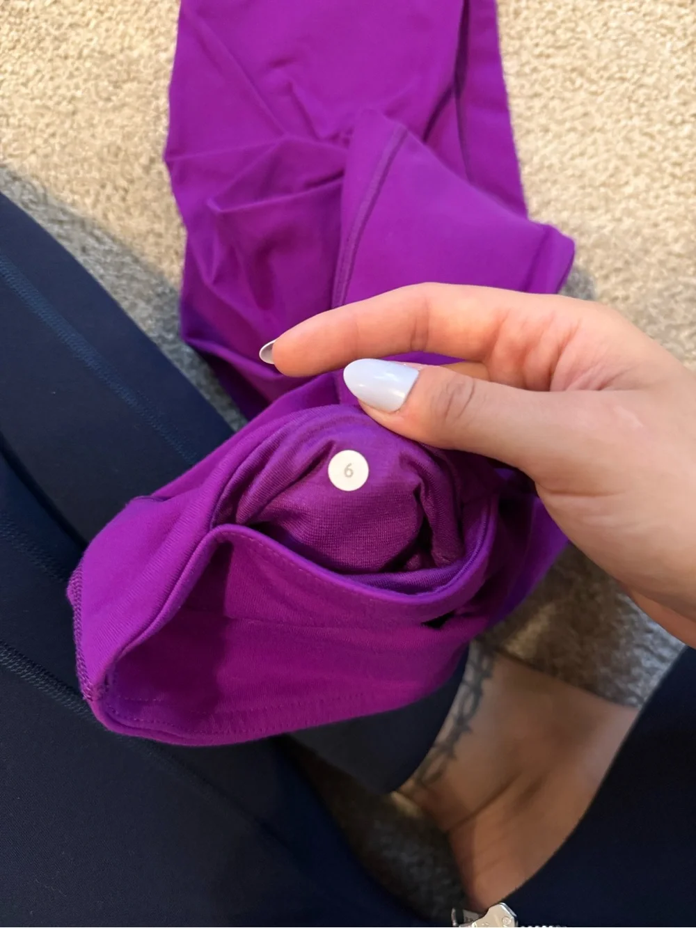 lululemon athletica Women’s Bright Purple Leggings